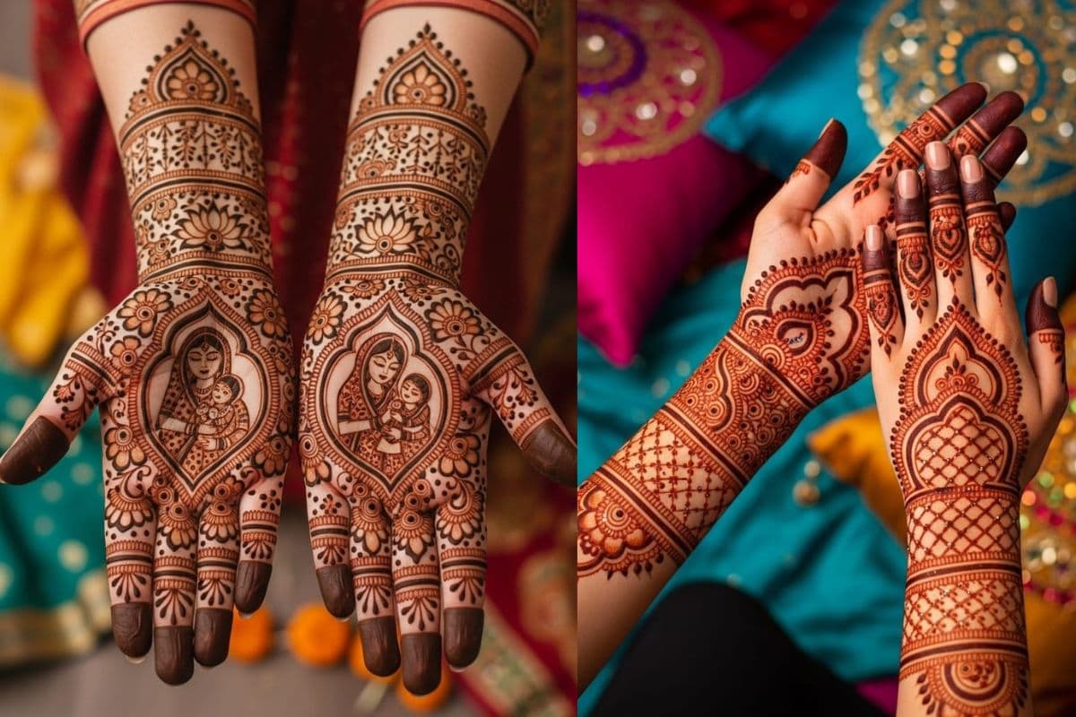 Jitiya Mehndi Designs: सिंपल और खूबसूरत पैटर्न से सजाएं अपने हाथ, जितिया पर लगाएं ये लेटेस्ट मेहंदी डिजाइन