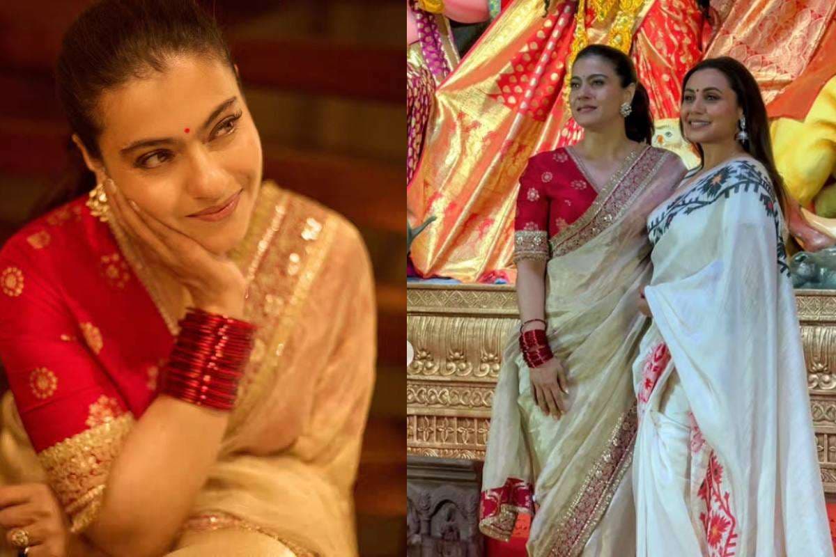 Kajol Durga Puja Celebration: काजोल का दुर्गा पूजा सेलिब्रेशन चर्चा में, रानी मुखर्जी संग वायरल हुईं खूबसूरत तस्वीरें