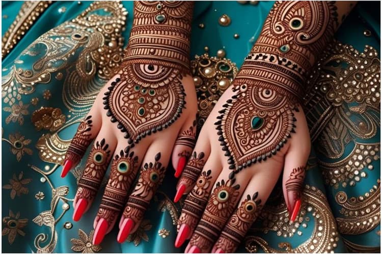 Karva Chauth Mehndi Design: हाथों की खूबसूरती बढ़ाएं ट्रेंडिंग स्टाइल्स के साथ