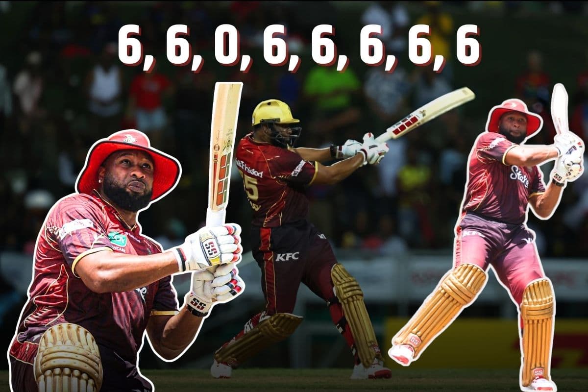 Kieron Pollard brutal power hit