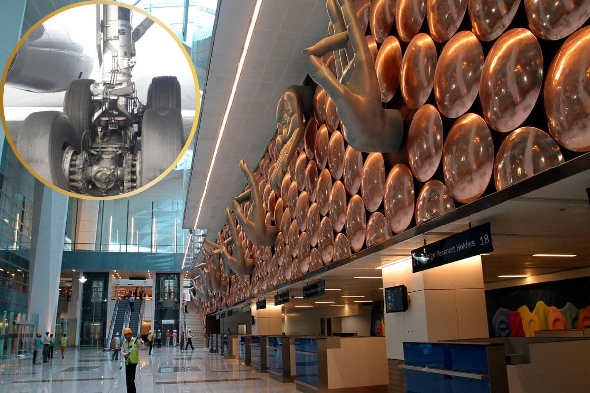 Landing Gear: हवाई जहाज के चक्के के पास छिपा लड़का, अफगानिस्तान से उड़ा दिल्ली उतर गया