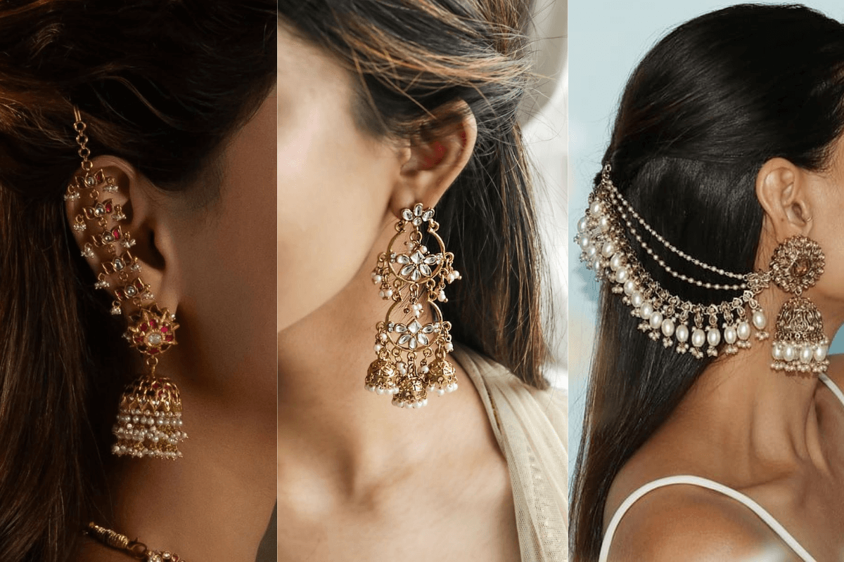 latest jhumka earring design for ethnic look latest jhumka earring design for ethnic look