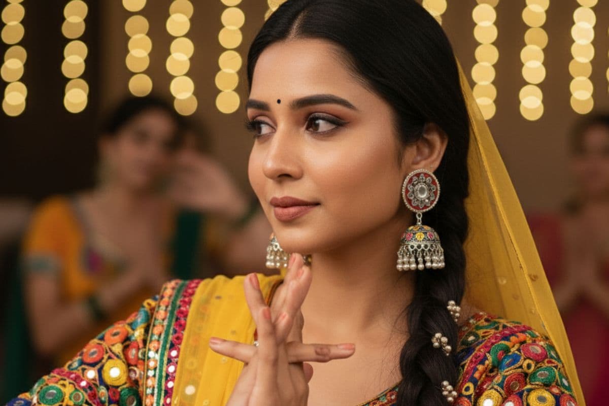 Latest Earring Designs For Garba 2025: अपने गरबा लुक को बनाएं स्टाइलिश और खास, इन लेटेस्ट ईयरिंग डिजाइन्स के साथ