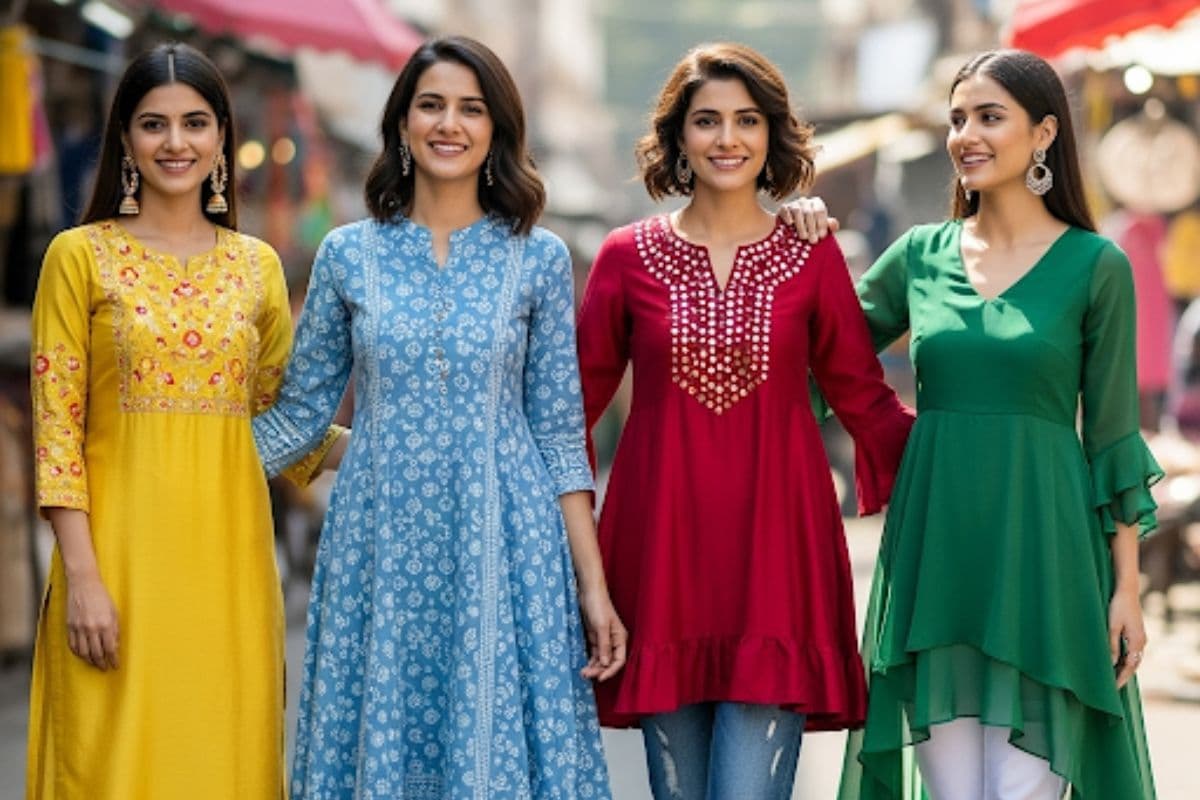 Latest Kurti Designs: सिंपल से लेकर स्टाइलिश, ये है ट्रेंडी लेटेस्ट कुर्ती डिजाइन 