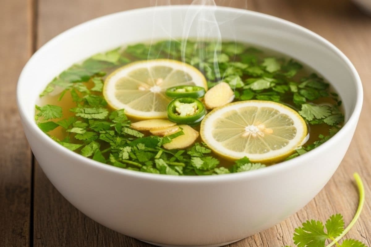 Lemon Coriander Soup Lemon Coriander Soup