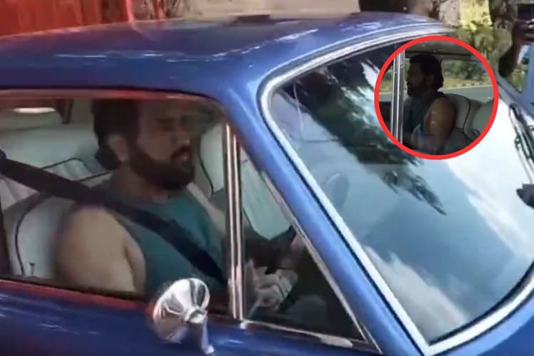 Watch: विंटेज रोल्स-रॉयस में दिखा धोनी का शाही अंदाज, रांची की सड़कों पर नजर आए कैप्टन कूल