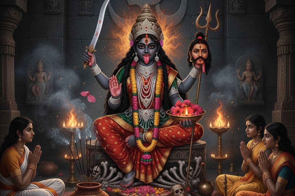 Navratri 2025: नवरात्रि में मां की निशा पूजा और खप्पर साधना, रात के अंधेरे में क्यों होती है मां काली की रहस्यमयी आराधना