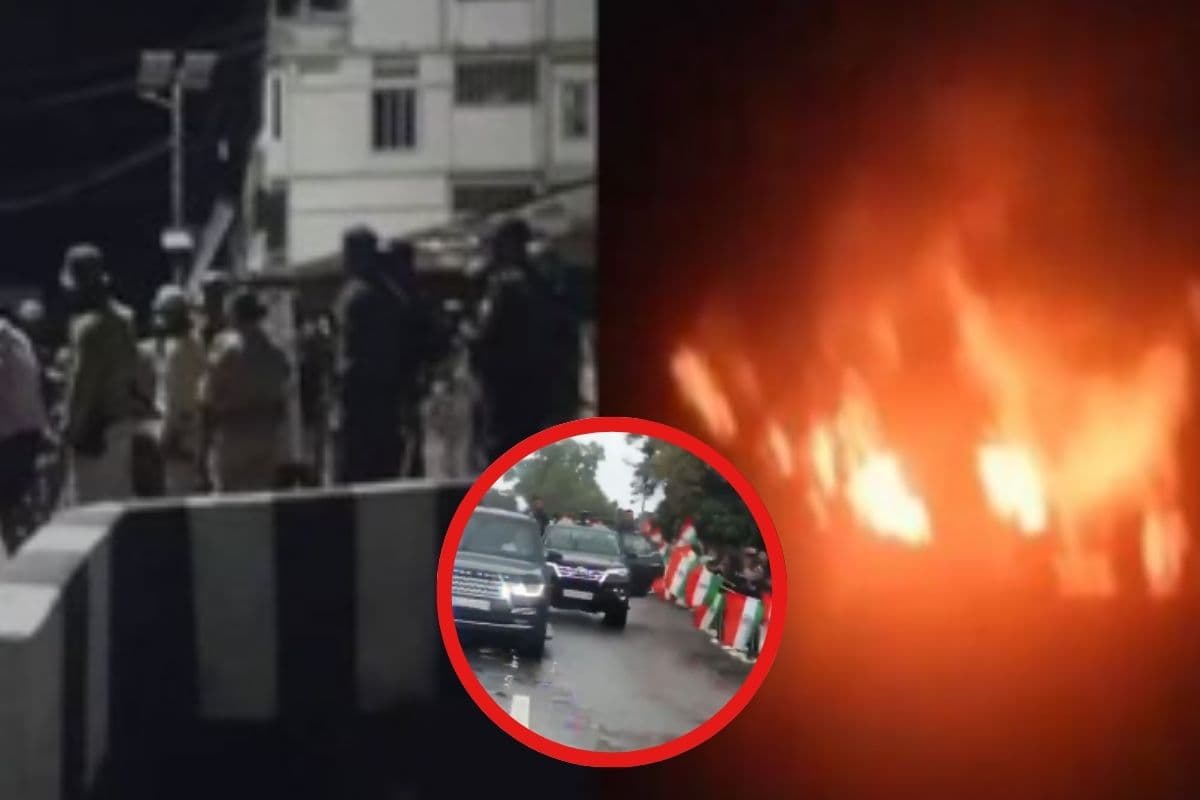Manipur Violence : पीएम मोदी के दौरे के अगले ही दिन मणिपुर में हिंसा, भीड़ ने थाने पर किया पथराव