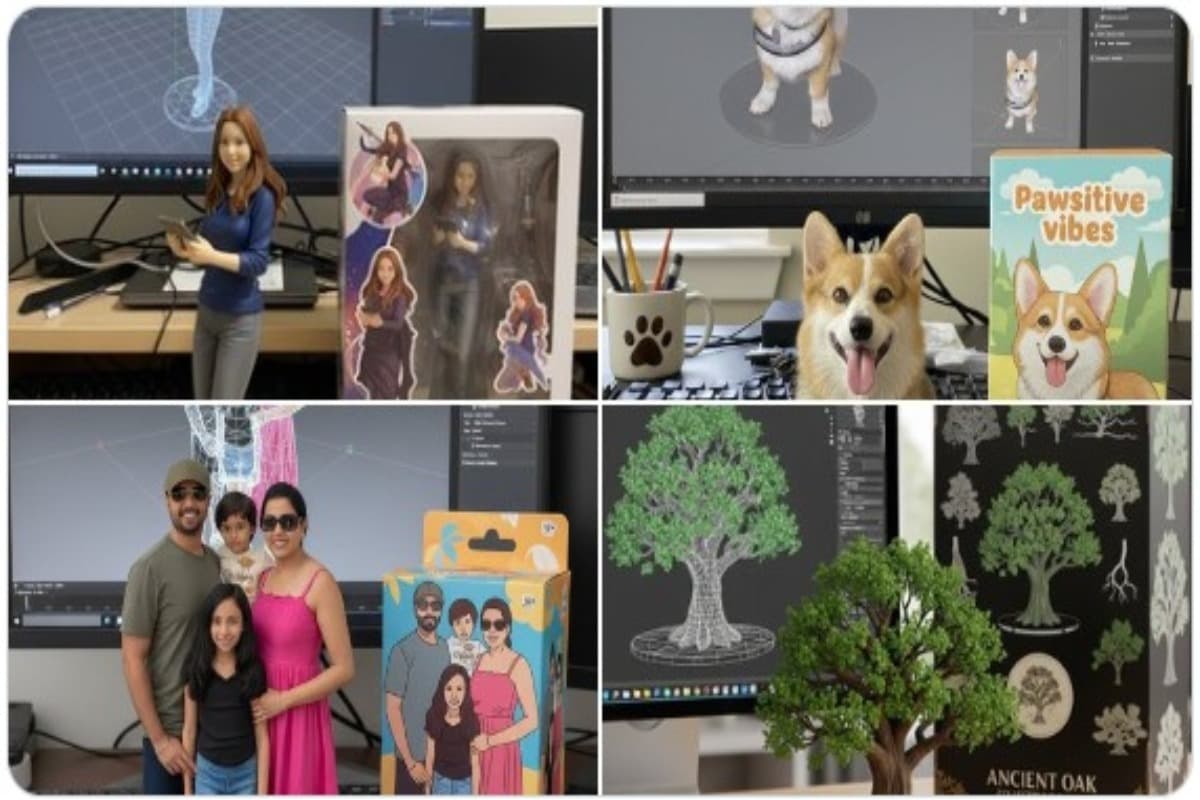 गूगल Gemini के Nano Banana फीचर ने मचाया धमाल, वायरल हो रही तस्वीरें