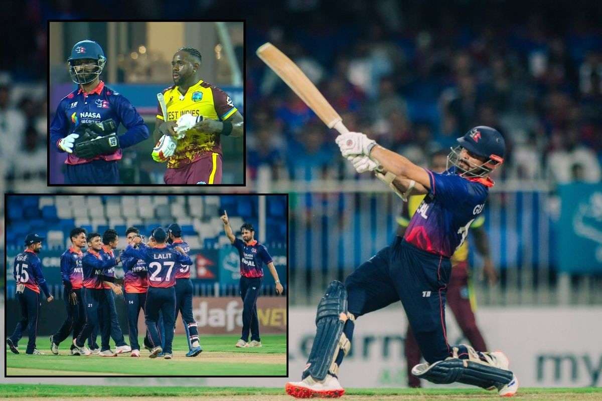 Nepal beat West Indies in T20I