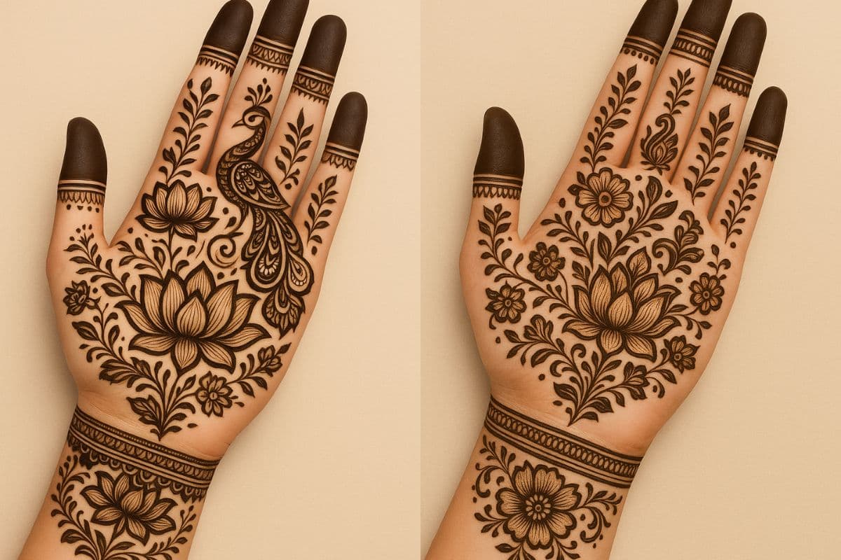 Onam Mehndi Design: ओणम पर हाथों की  शोभा बढ़ाएंगे AI मेहंदी डिजाइन्स