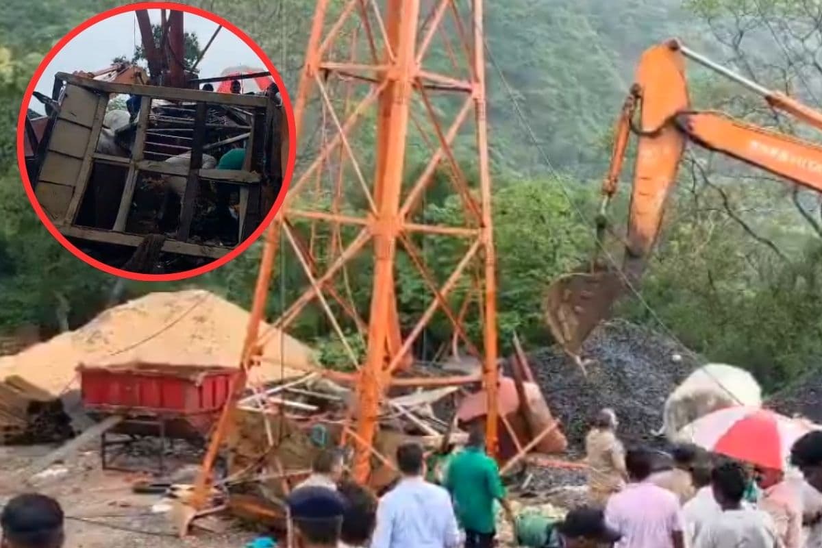 Panchmahal Ropeway Accident Video: गुजरात के पंचमहल में रोपवे हादसा, ट्रॉली के टूटने से 6 लोगों की मौत