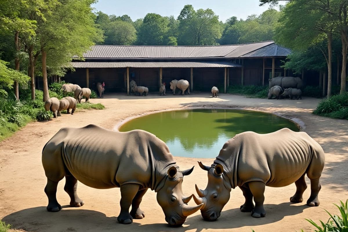 Patna Zoo become world class rhino conservation center ranking second