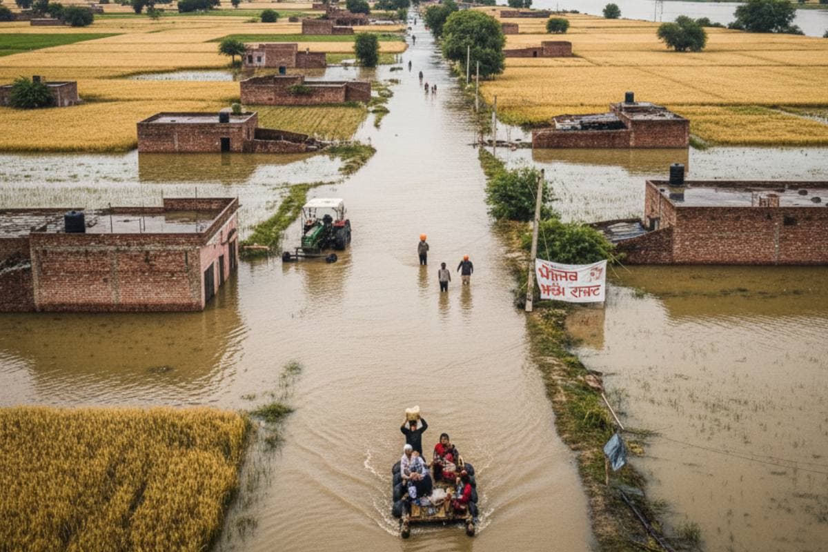 आखिर कहां से आया पंजाब में इतना पानी? मैदानी इलाके में तबाही लाने के लिए ये नदियां हैं जिम्मेदार