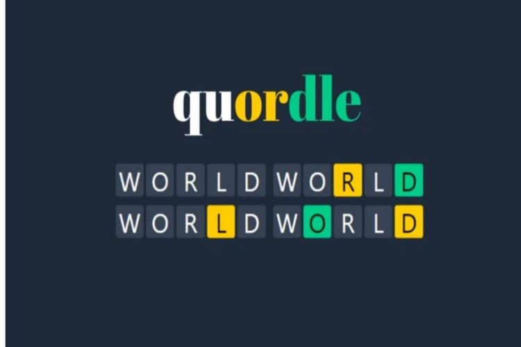 Quordle #1343 के शब्दों को ढूंढने में घूम गया माथा? तो यहां जानिए पूरा सॉल्यूशन