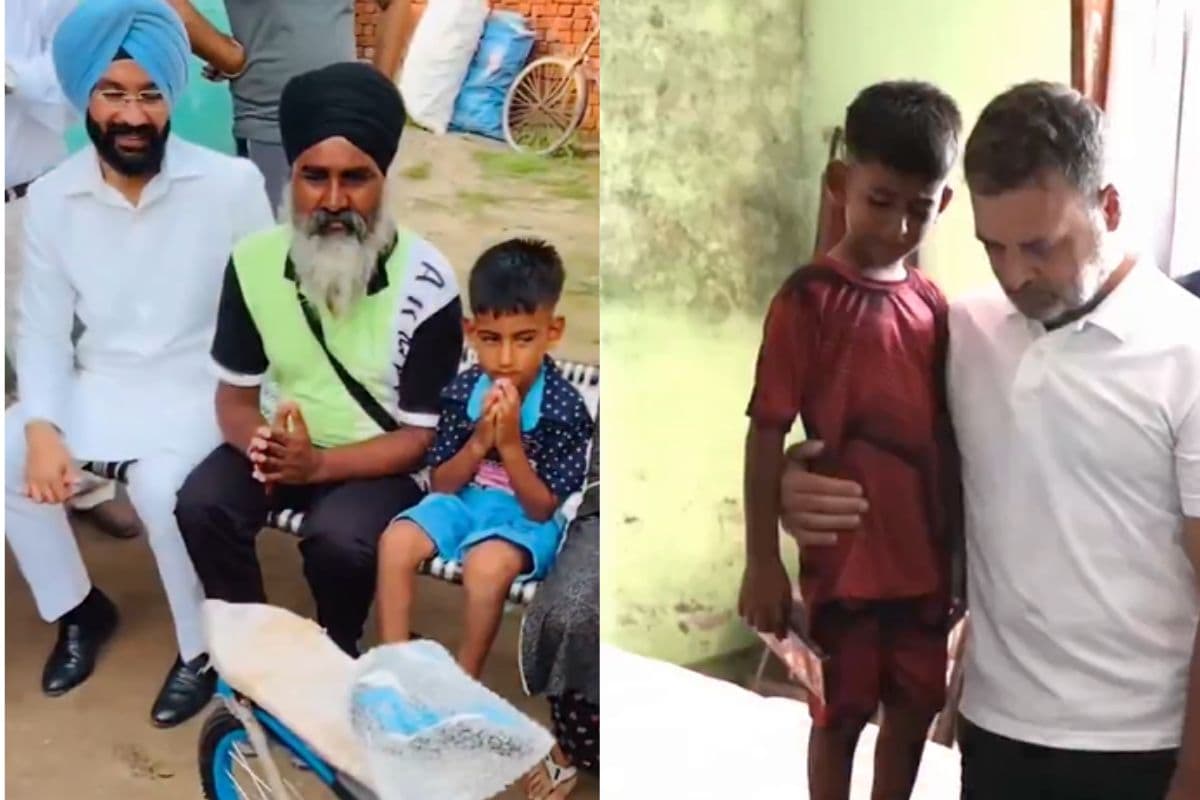 Watch Video: राहुल गांधी ने निभाया वादा, 6 साल के बच्चे को दिलाई नयी साइकिल; जानें पूरा मामला