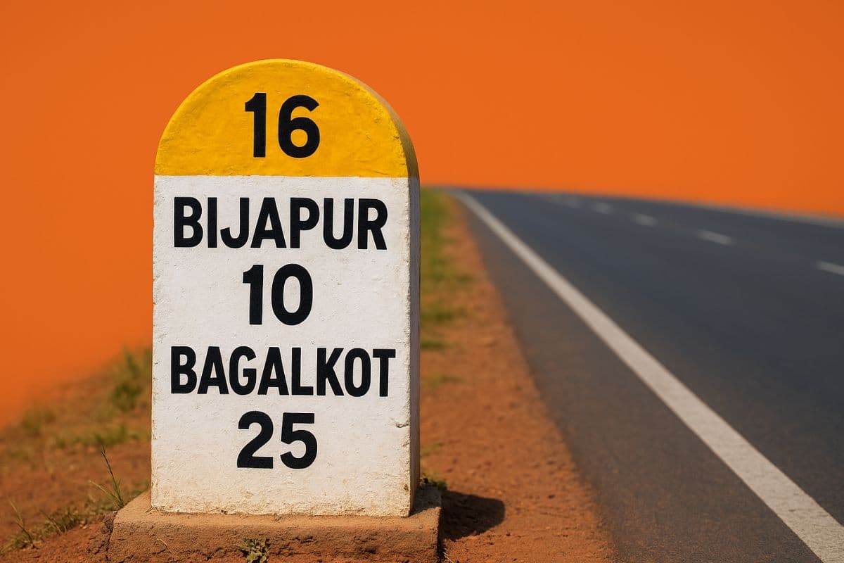 Road Milestones अलग-अलग रंगों में क्यों होते हैं? 90% लोग नहीं जानते रंग देखकर सड़क पहचानना