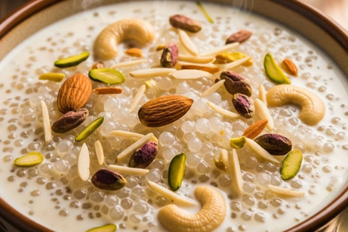 Sabudana Kheer Recipe Sabudana Kheer Recipe