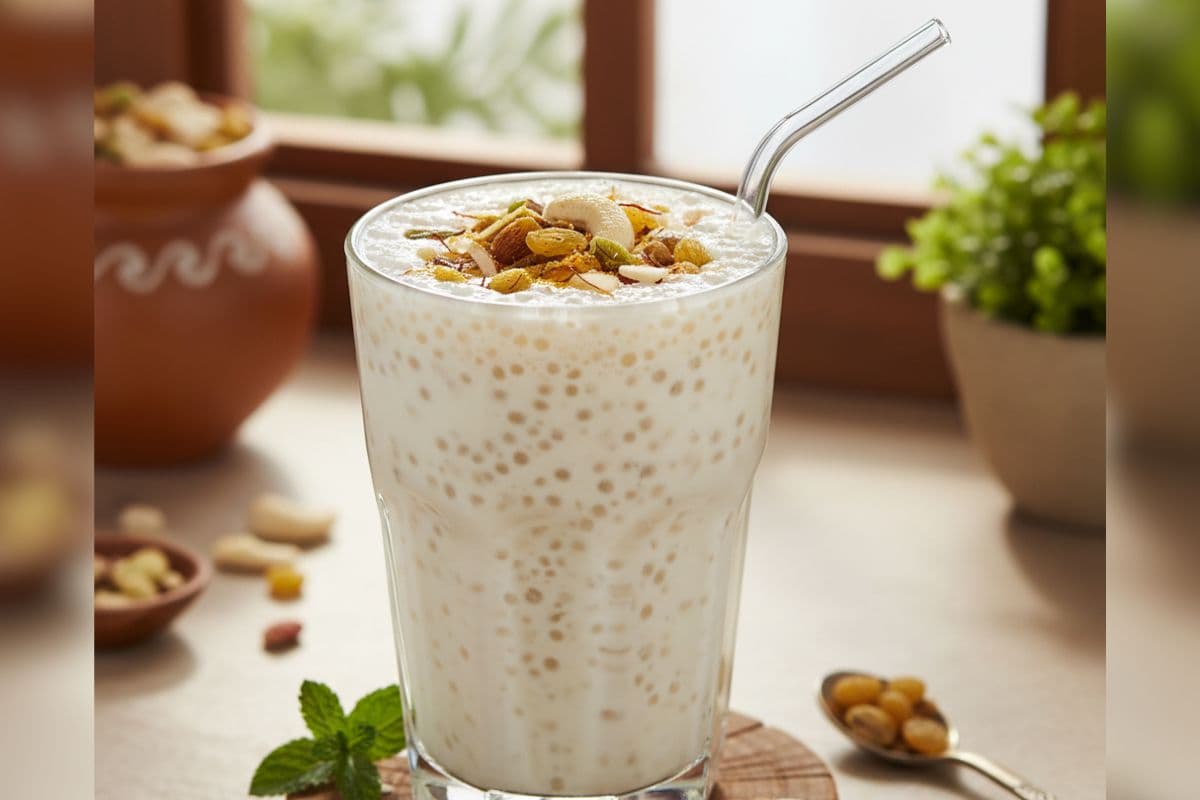Sabudana Milkshake For Navratri Vrat Sabudana Milkshake For Navratri Vrat