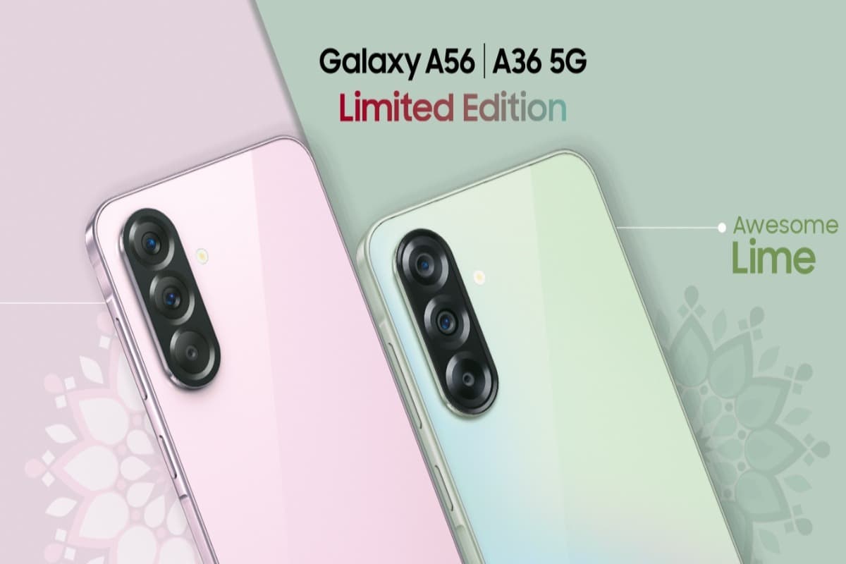 ₹40 EMI में Samsung Galaxy A36 5G और A56 5G के नए कलर लॉन्च