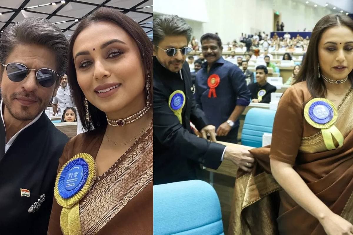 Shah Rukh Khan: रानी मुखर्जी के बाल सजाते और पल्लू संभालते नजर आए SRK, फैंस बोले- ‘एक ही दिल है कितनी बार जीतोगे’