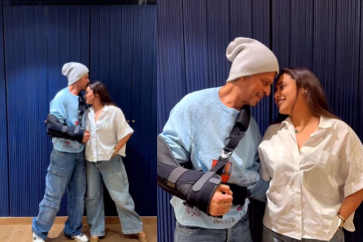 शाहरुख खान-रानी मुखर्जी की अधूरी ख्वाहिश हुई पूरी, एक्ट्रेस के माथे को प्यार से चूमा, फैंस बोले- ये रीयूनियन की उम्मीद नहीं थी