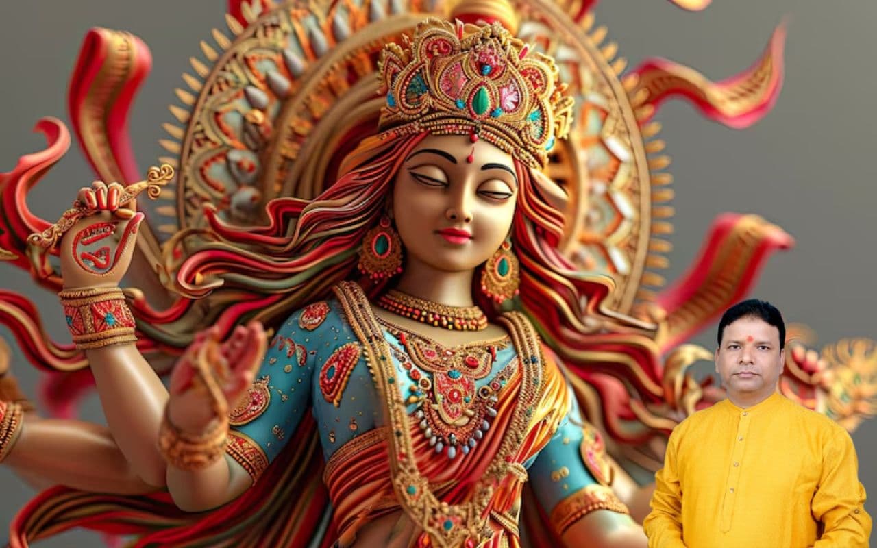 Shardiya Navratri 2025: दुर्गा कवच के जाप से दूर करें बुरी नजर और बाधा, चमकाएं अपना भाग्य