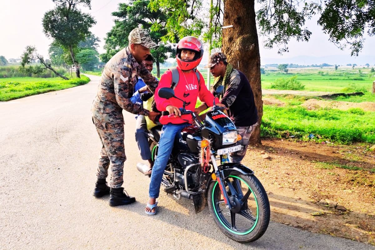 Special road safety campaign in Seraikela