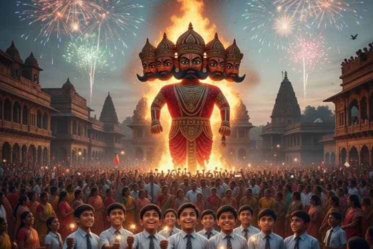 Speech on Dussehra in Hindi 2025: दशहरा पर भाषण ऐसे दें, सुनाई देगी तालियों की गड़गड़ाहट