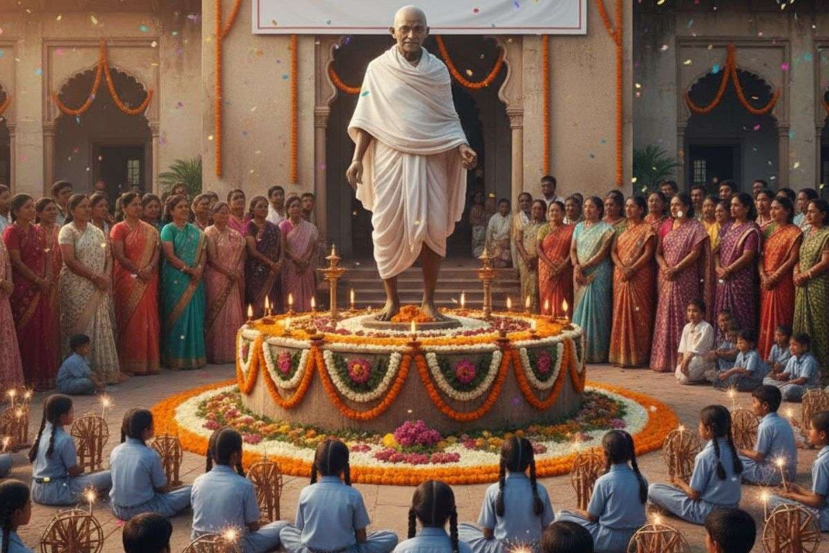Speech on Gandhi Jayanti in Hindi Speech on Gandhi Jayanti in Hindi