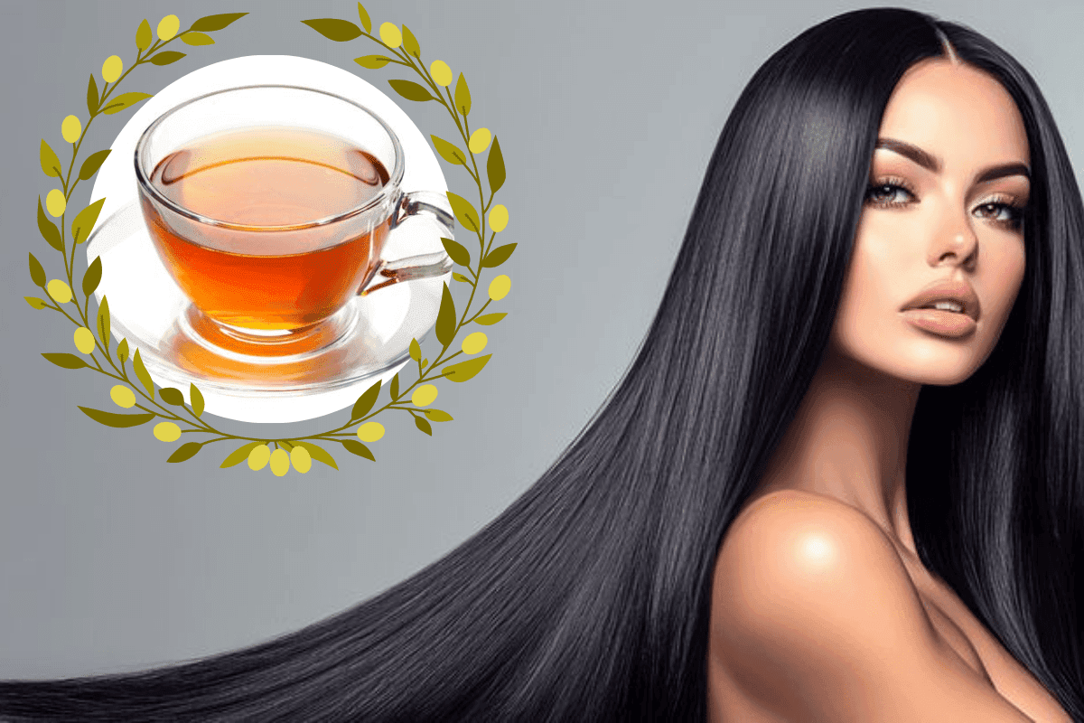 Tea Rinse for hair growth