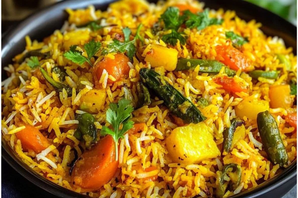 Vegetable Biryani Recipe: झटपट बनाएं कुकर में वेज बिरयानी, हर दाने में स्वाद और खुशबू का जादू