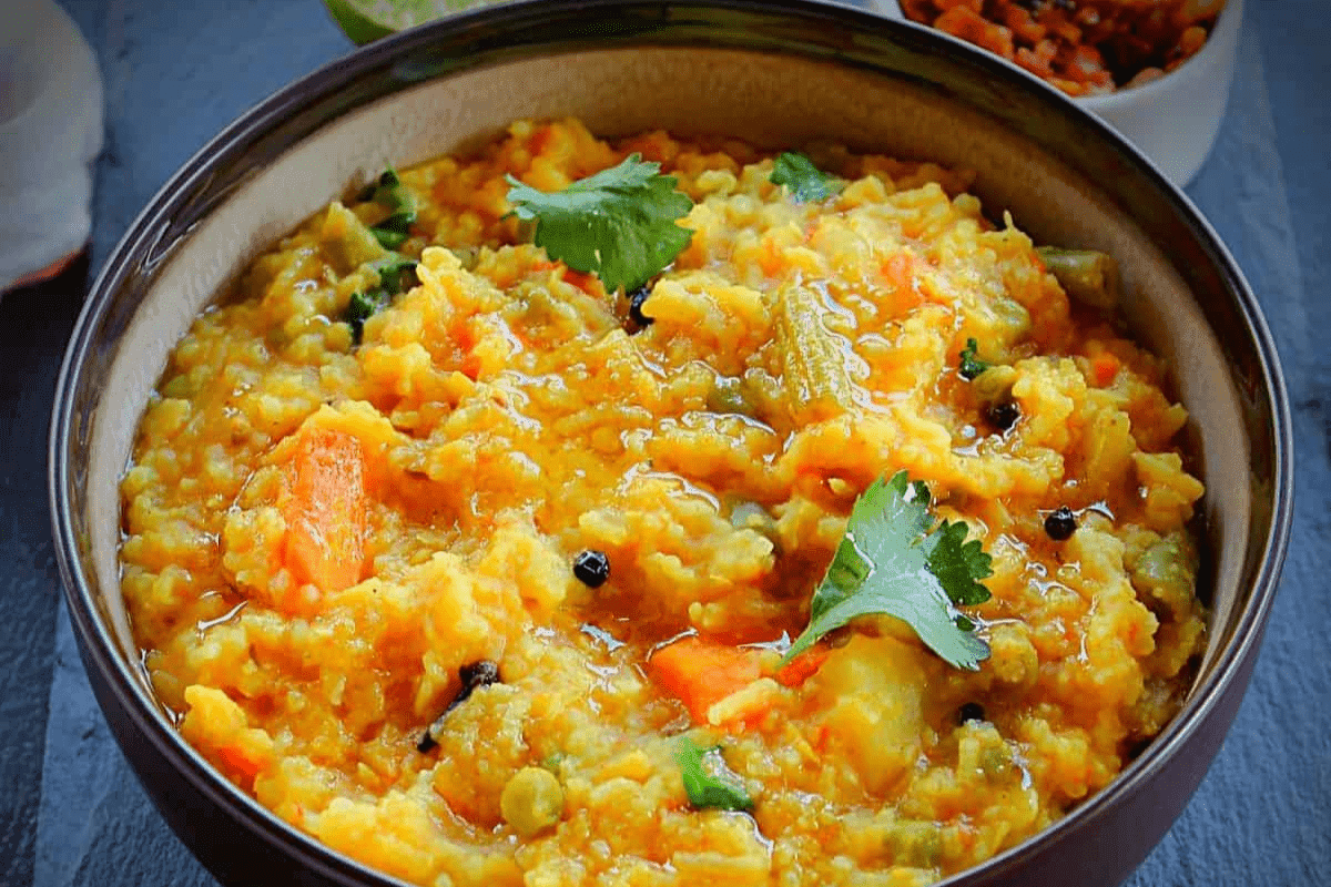 Vegetable Khichdi Recipe Vegetable Khichdi Recipe