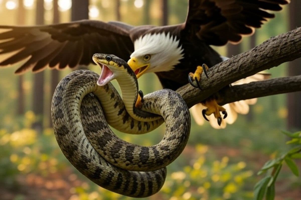 Viral Video: तड़पता रहा सांप, लेकिन फाड़कर उसे खाता रहा बाज, वीडियो देख कांप जाएगा कलेजा