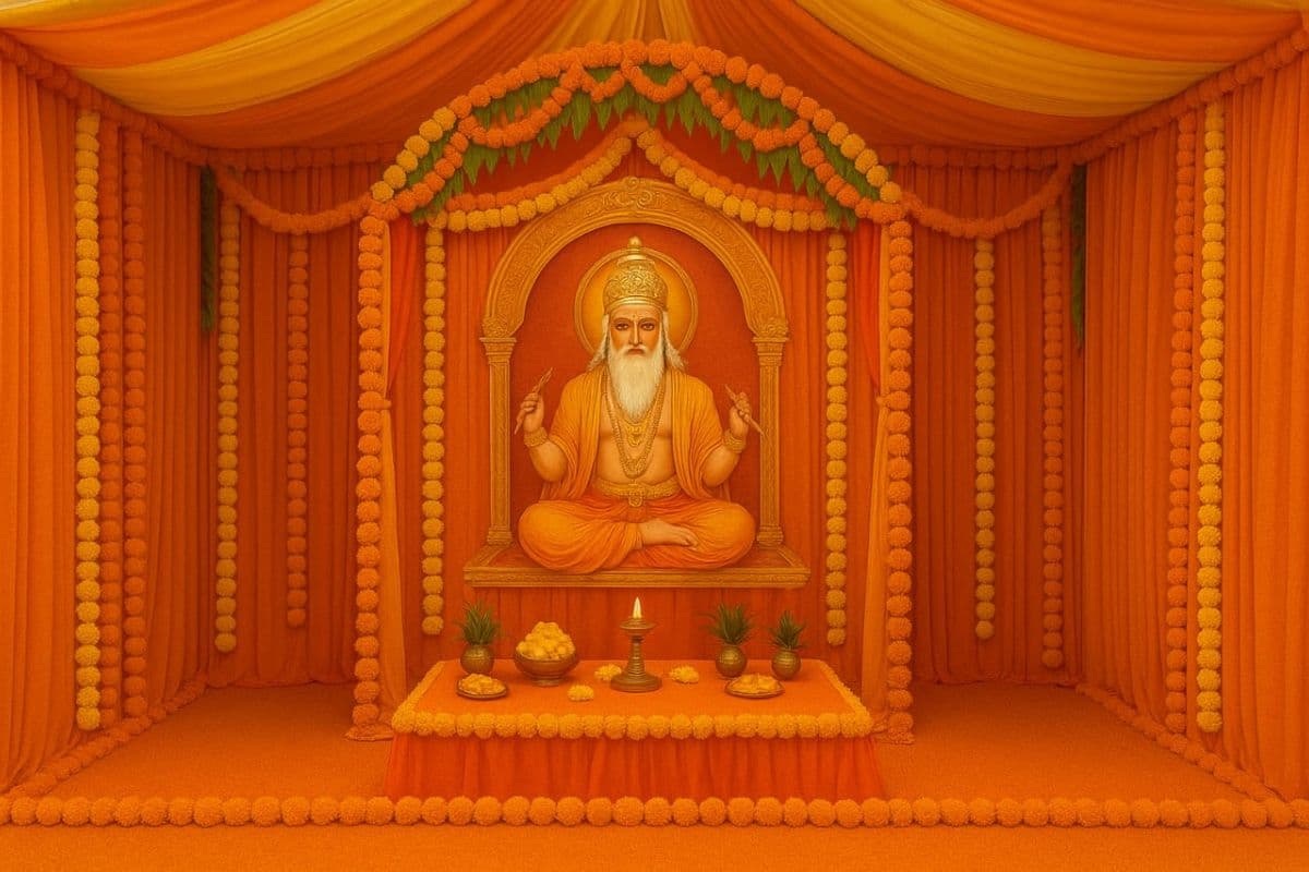 Vishwakarma Puja Decoration Idea: विश्वकर्मा पूजा पर करें खूबसूरत सजावट, इन खास टिप्स से करें अनोखी डेकोरेशन