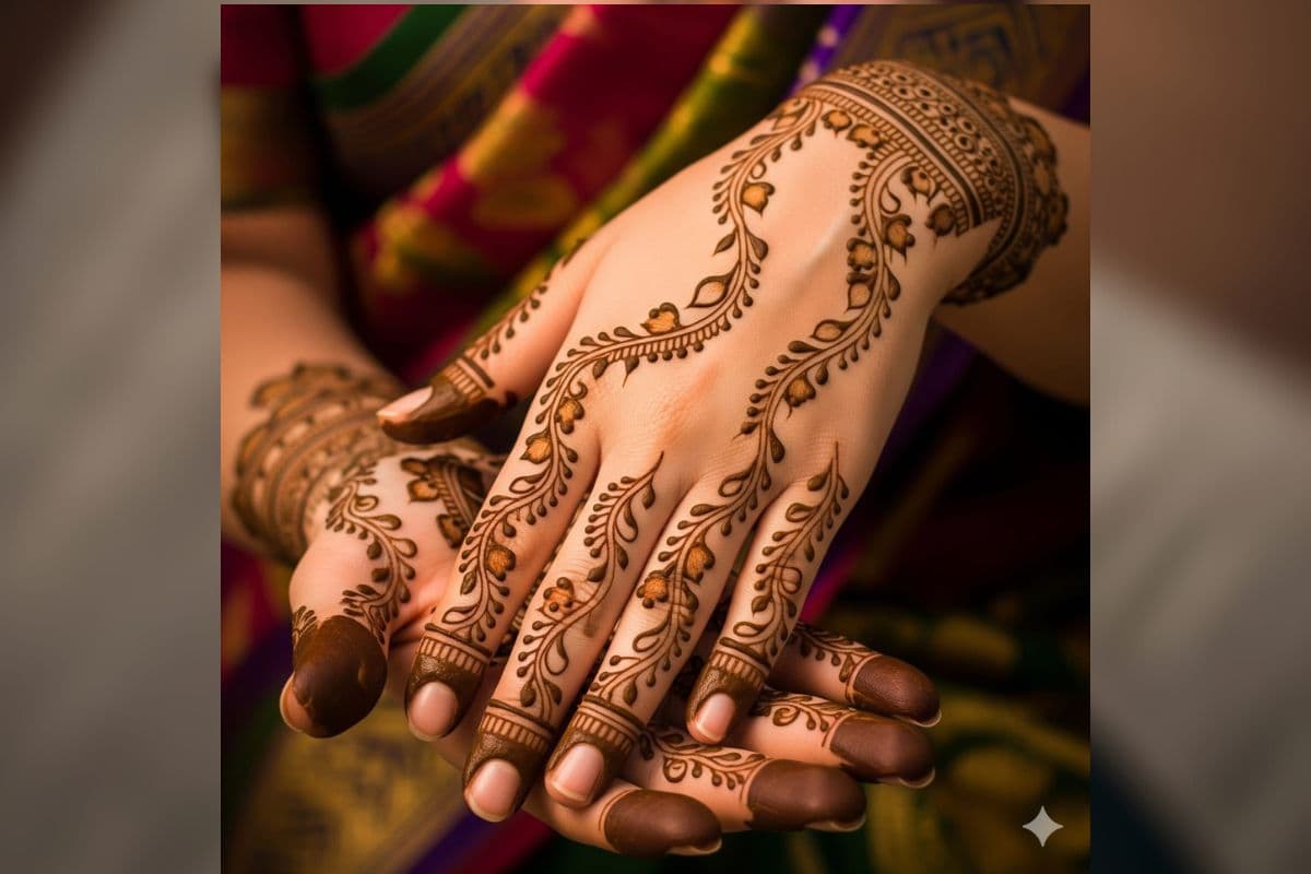 bail Mehndi Design