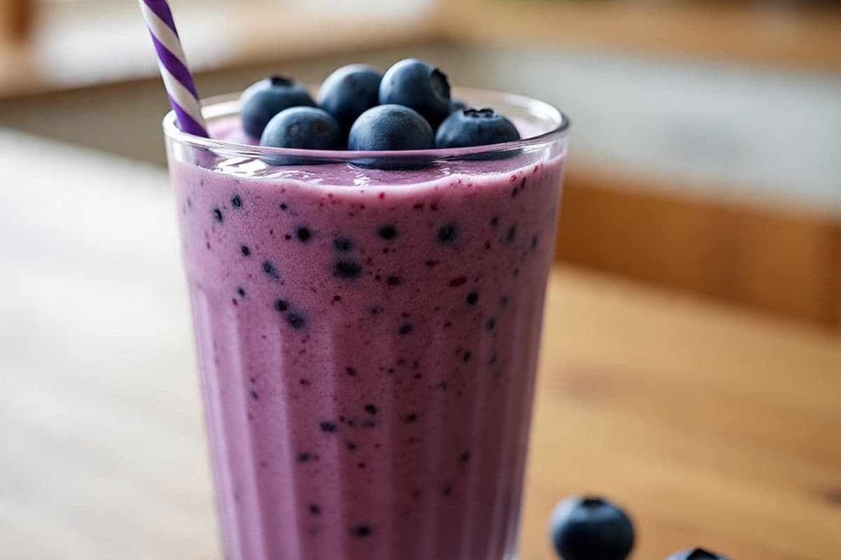 blueberry smoothie