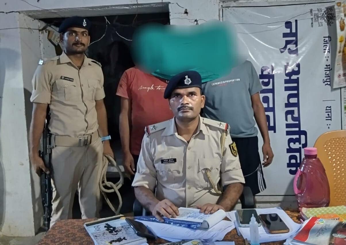 बहोरनपुर फायरिंग व मारपीट के मामले में प्राथमिकी दर्ज, दो गिरफ्तार