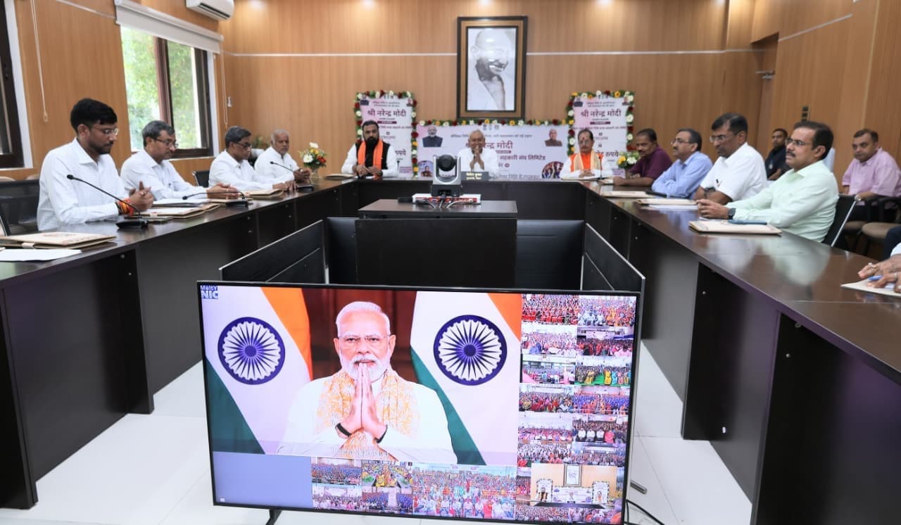 बिहार का विकास है केंद्र सरकार की प्राथमिकता: सीएम