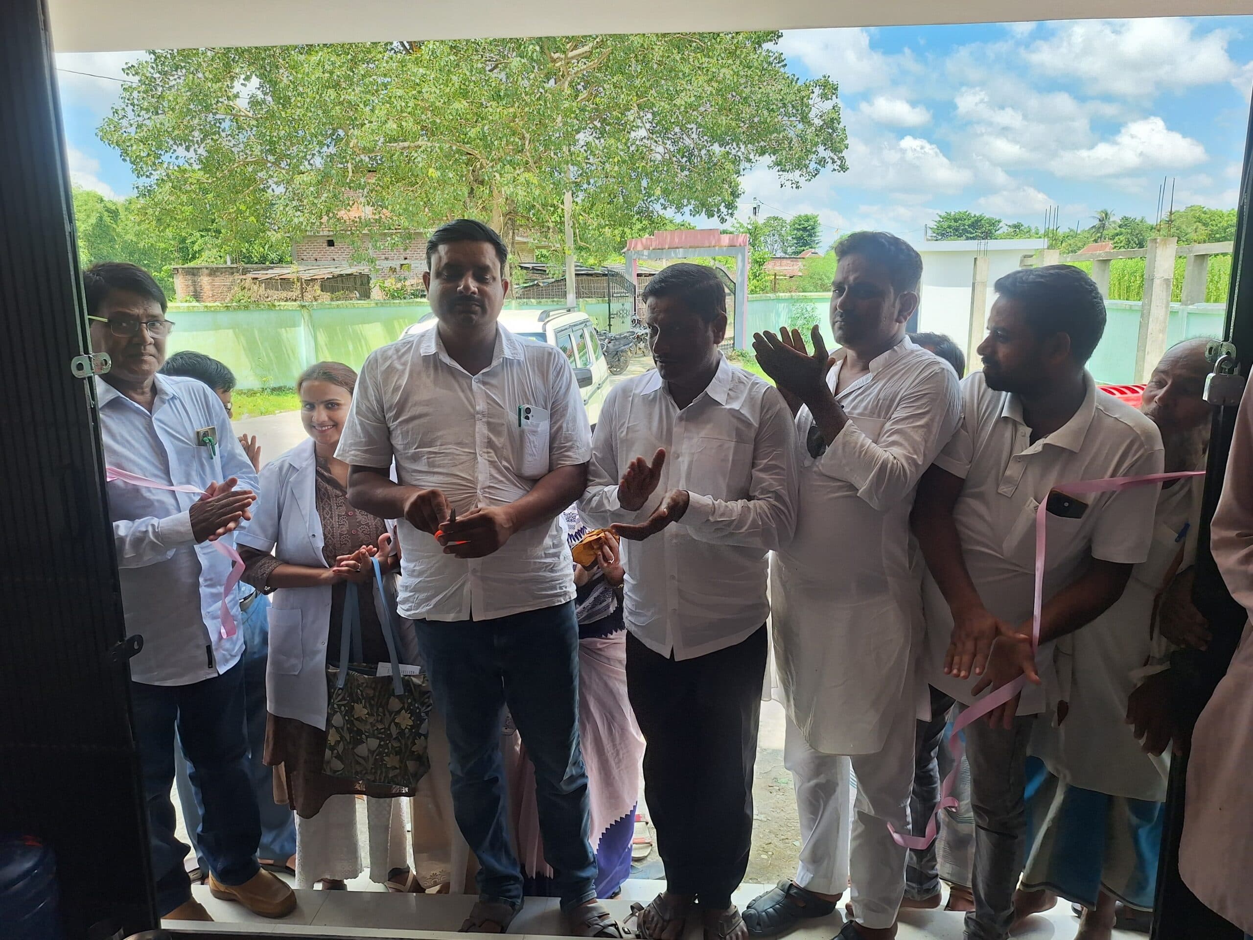 उप स्वास्थ्य केंद्र का उद्घाटन