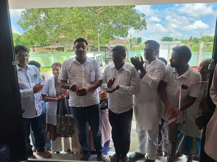 उप स्वास्थ्य केंद्र का उद्घाटन