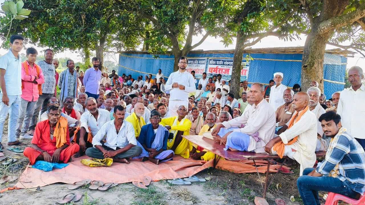 मानवता का असली पाठशाला है भगैत, चौघारा में धर्मराज सभा आयोजित