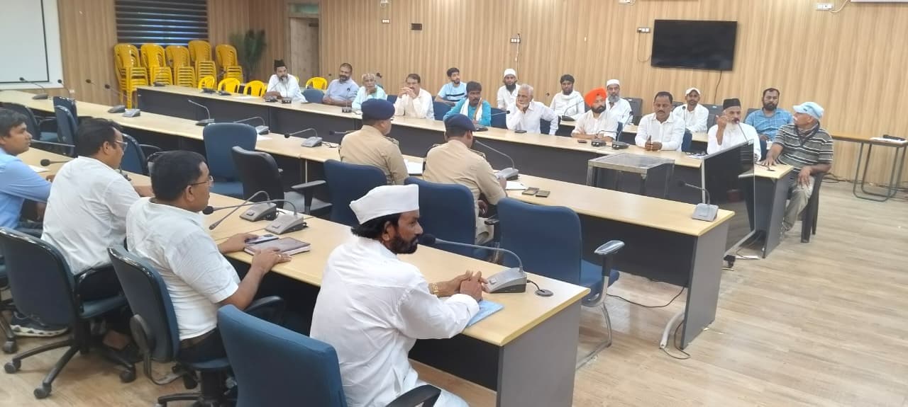 सौहार्दपूर्ण वातावरण में ईद-मिलाद-उन-नबी मनाने की अपील