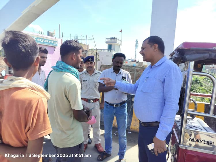 हेलमेट जांच करने का उद्देश्य फाइन करना नहीं, लोगों का जान बचाना है: डीटीओ