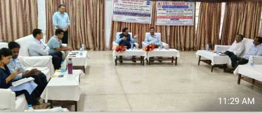 सीएमपीएफ से जुड़ी परेशानियों पर हुई चर्चा, देवघर से पहुंचे सहायक आयुक्त