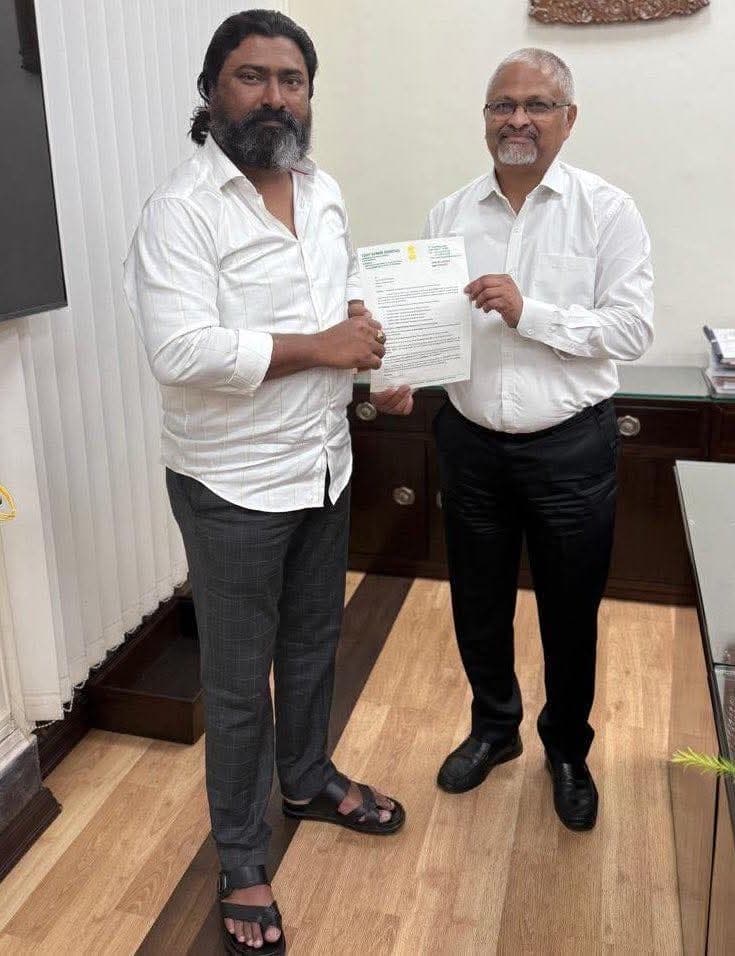 सांसद ने पूर्व रेल महाप्रबंधक से की साहिबगंज और पाकुड़ में रेल सुविधाएं बढ़ाने की मांग