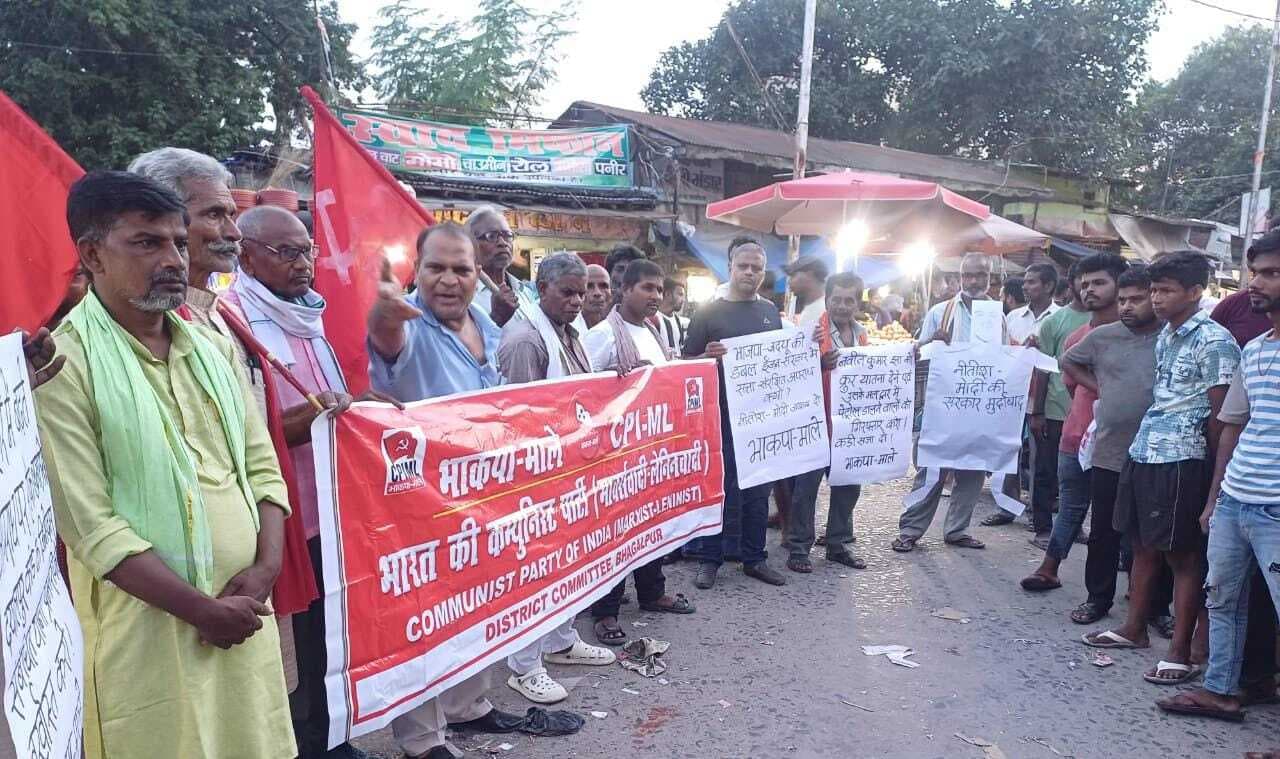 Bhagalpur news निर्माणाधीन आरओबी का डीएम ने लिया जायजा