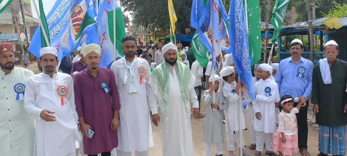 तोरपा में ईद मिलादुन्नबी पर निकला जुलूस ए मुहम्मदी