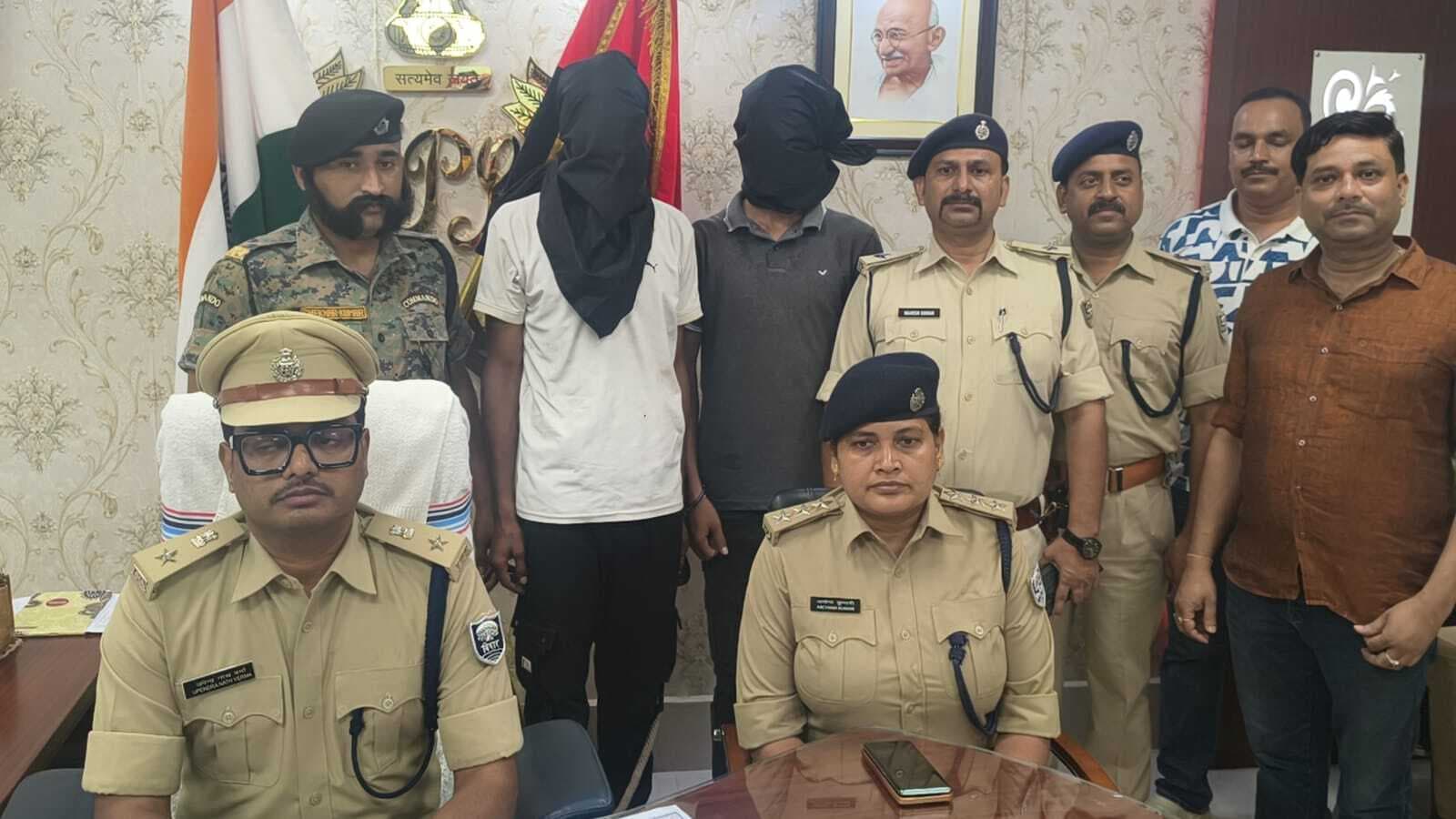 दो लाइनर के इशारे पर दिया था वारदात को अंजाम, दोनों को दबोचा