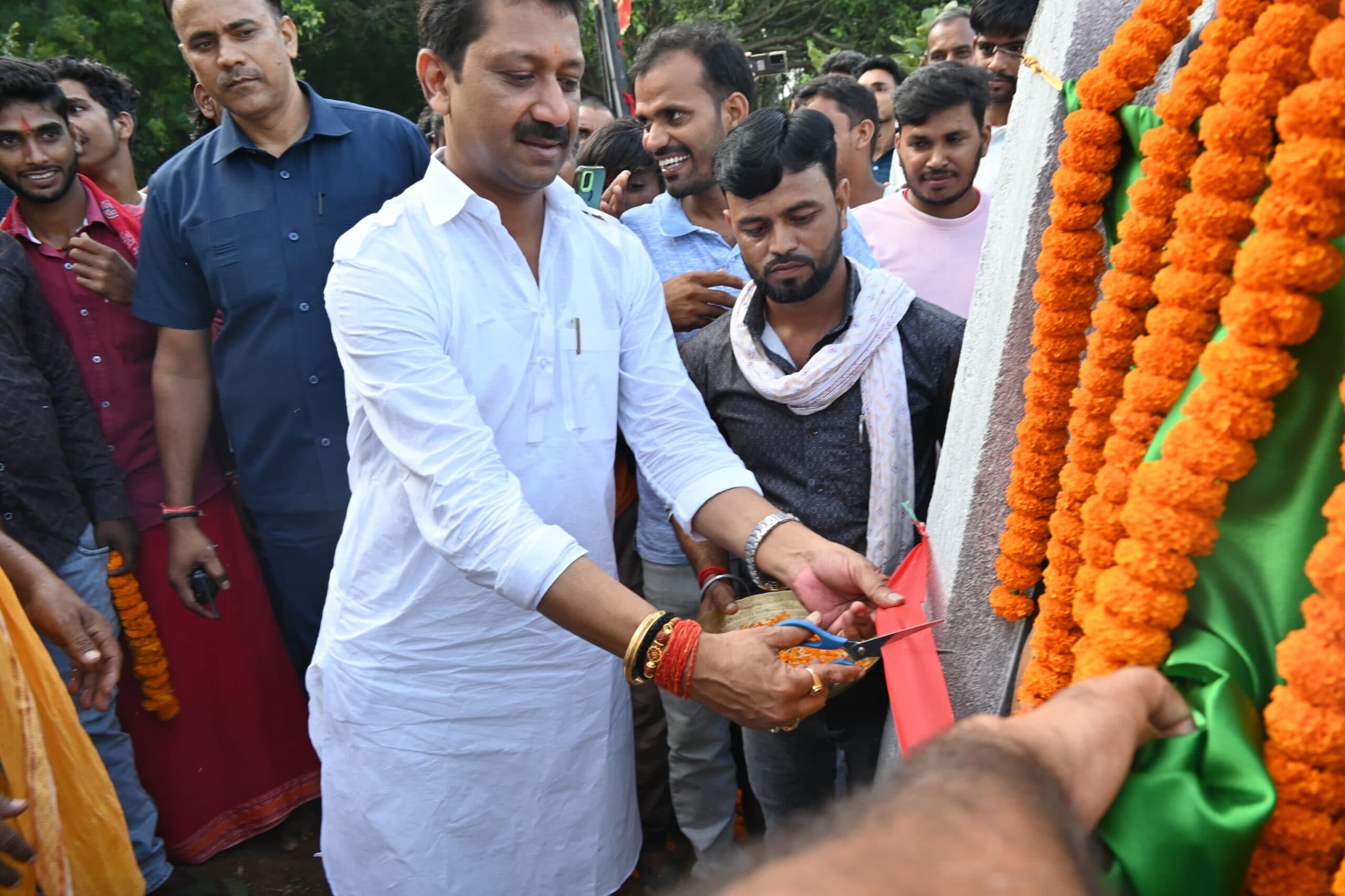 26 करोड़ की लागत की विभिन्न योजनाओं का मंत्री ने किया कार्यारंभ